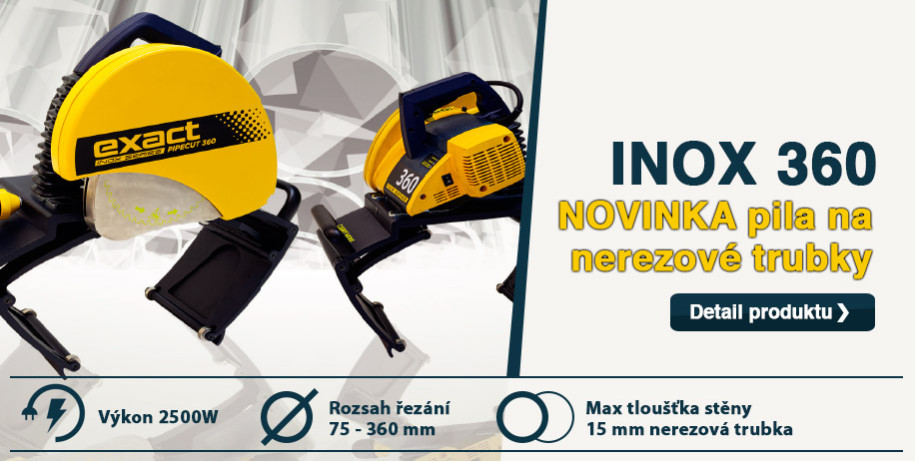 exact INOX 360 píla na nerezové trubky